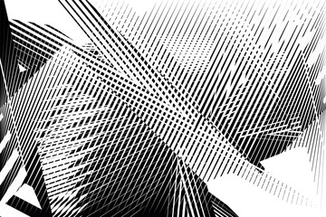 op art modern background, abstract halftone lines pattern, vector texture