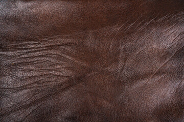 Brown Leather Texture Background Detail