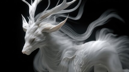 White fantasy creature