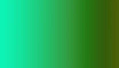 Vibrant gradient emerald green colored background