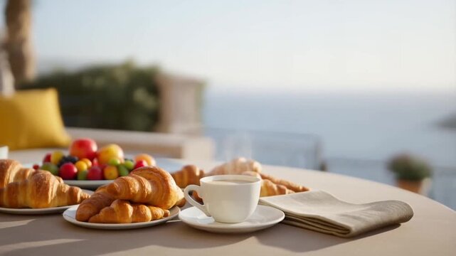 A serene luxury morning &mdash; fresh, elegant, and inspiring. Perfect for hospitality, wellness, real estate, and lifestyle branding.