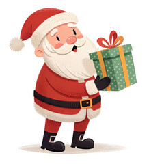 Santa Claus with gifts