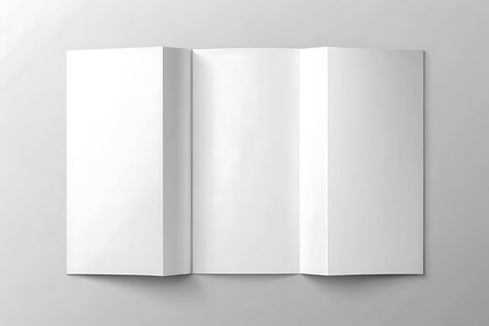 White book with three pages