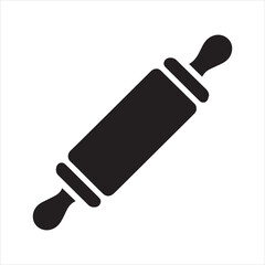 rolling pin glyph icon