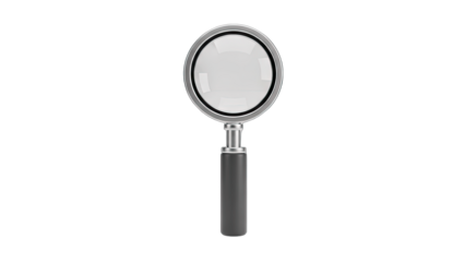 Magnifying Glass Isolated on White Background