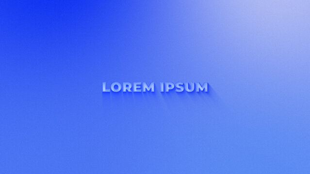 Elegant Clean Soft Shadow Text Wide Title Animation