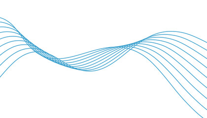 abstract blue wavy background