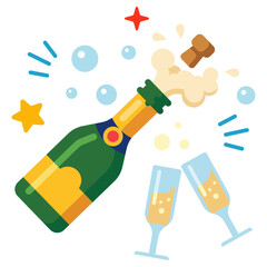 Champagne Party Celebration