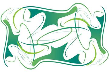 abstract flat vector background, imagination art