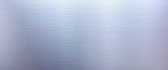 Obraz premium Close-up of a brushed aluminum plate, showcasing its subtle linear texture and reflective sheen, perfect for industrial backgrounds, smooth, strength