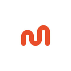 Logo Letter M Simple Minimalist