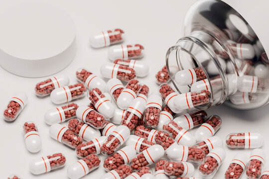 3D scattered brain capsules for intelligence and ideas