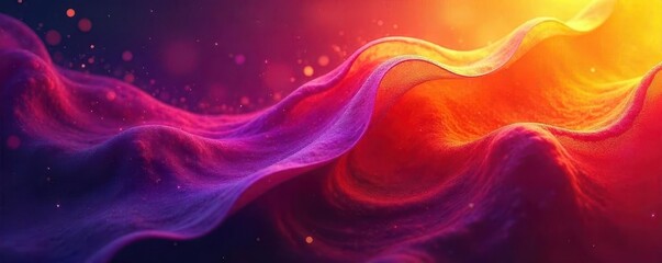 Intricate interplay of purple, yellow, and red hues , texture background, bright