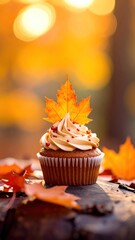 Autumn Cupcake Treat.