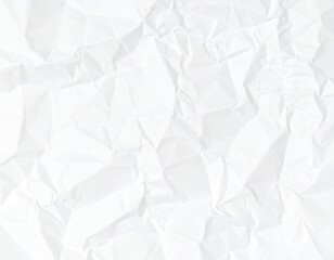 Obraz premium Crumpled Paper Poster Photo Effect Mockup,Crumpled Paper texture overlay effec,white crumpled paper