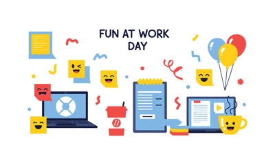 Creating a joyful and engaging atmosphere for a fun at work day celebration