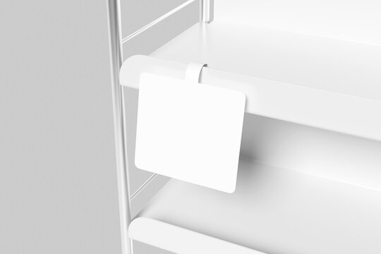 Wobbler Mockup Blank