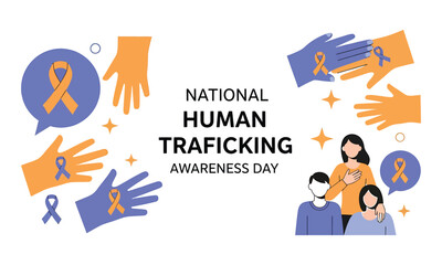 National human trafficking awareness day: joining hands to fight exploitation