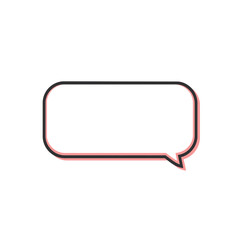 chat icon on a white background