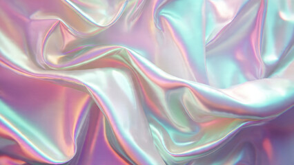 Fototapeta premium Iridescent Fabric Texture