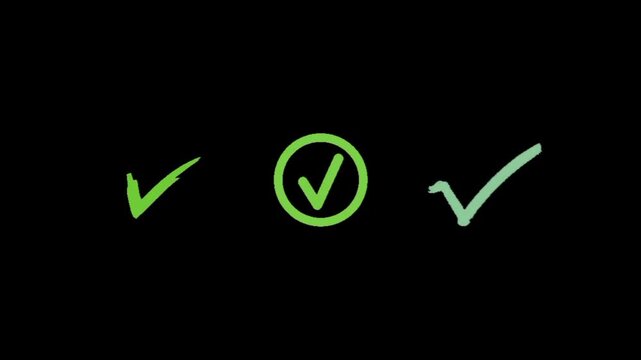 Success is the only option&mdash;getting those green lights all day long! ✅ Everything is on track.
Keywords: check, checkmark, green, success, verified, correct, yes, agree, pass, complete, done, goal, ach