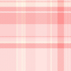 Commercial pattern check vector, royal textile tartan fabric. Underwear texture background plaid seamless in light and misty rose colors.