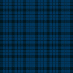 Dark blue plaid pattern with black squares