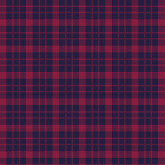 Vibrant red and black plaid pattern with dynamic checks