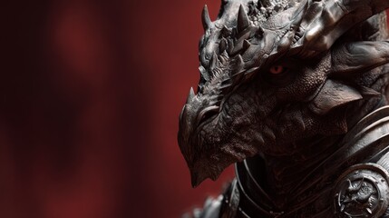Dragon armor portrait