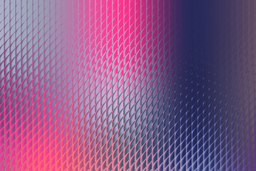 Obraz premium Abstract mosaic of pink, purple, and blue hues creating a visually captivating and dynamic background with a modern and artistic feel