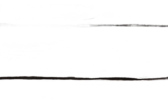 Two horizontal lines isolated on transparent background - Powered by Adobe