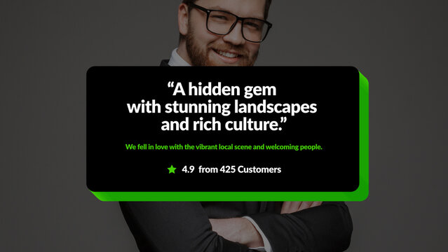 Testimonials 3D Title 3