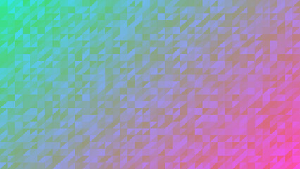 Low-Poly Triangle Landscape Background with Vibrant Gradients for Modern Abstract Designs