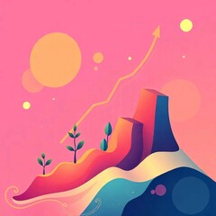vector illustration of an abstract background