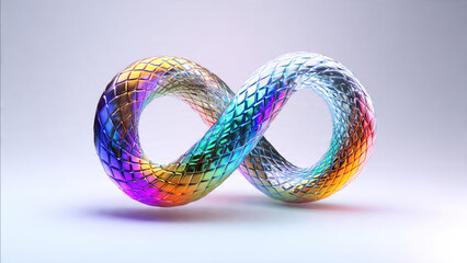 Abstract Infinity Symbol