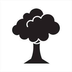 smoke rising stencil icon silhouette vector illustration