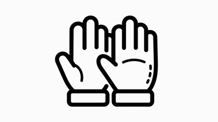 Obraz premium High Fiving Hands Vector Illustration
