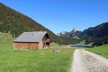 Wanderung in der Schweiz