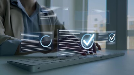 Quality certification service and standardization.Quality assurance document management technology standards and ISO.Digital checklist management for business certification and quality assurance.	
