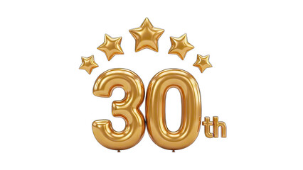 Golden 30th Anniversary Celebration with Stars