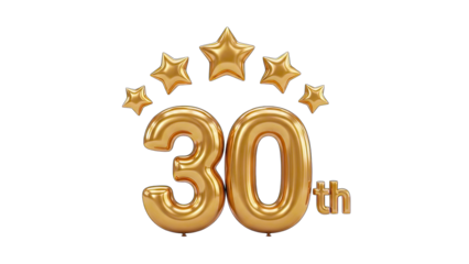 Golden 30th Anniversary Celebration with Stars