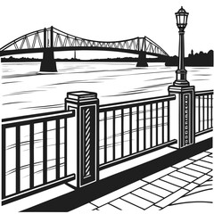 Title: A serene river flowing through a landscape with small islands and surrounded by lush