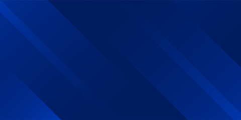 Abstract blue fluid gradient Geometric banner design background.