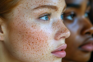 Content Group Diversity Young Woman People Portrait