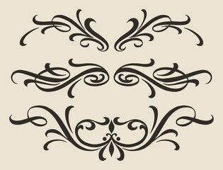 Artistic swirl designs