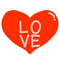 Heart icon. Love, romance, affection, and emotional connection concept. For Valentine Day concepts, social media graphics, UI icons, and modern visual communication