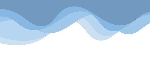 Blue wave abstract background with gradient for backdrop or presentation.vector illustration eps10