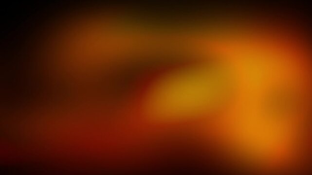 Intense loop background gradient animation with bright yellow and fiery orange center. Perfect for video projects, graphic design or wallpaper.
