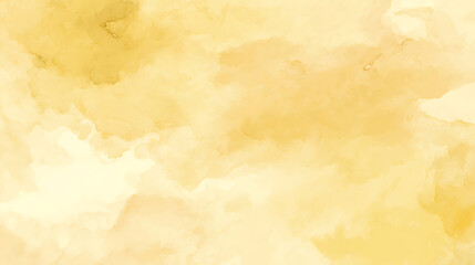 Soft Yellow Watercolor Wash Texture Background abstract