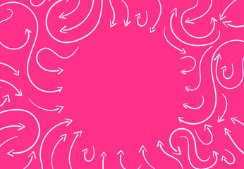 sfondo, grafica, frecce, convergenti, indicare, indicazioni, annuncio, spazio per testo